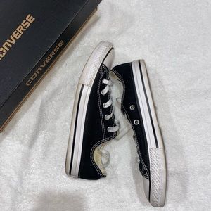 black and white converse